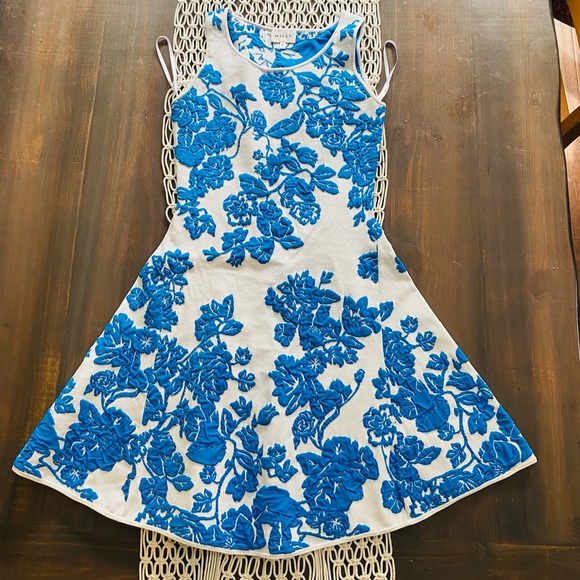 Milly floral print dress - Picture 2 of 9